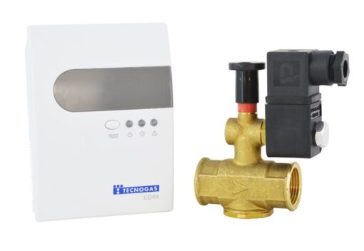 Kit detector gaz cu electrovalva 3/4" Tecnogas