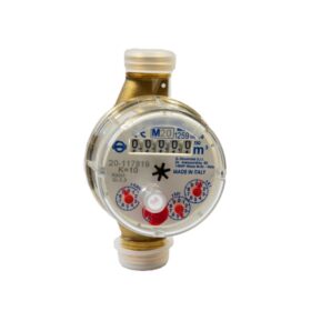 Apometru, contor apa rece apartament, USF/20, 3/4", clasa B, R80, cu set olandezi inclus