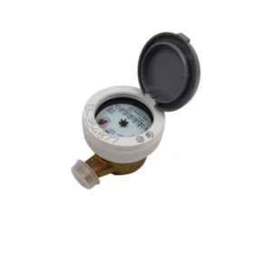 Apometru, contor apa rece curte, DBRF/15, 1/2", clasa C, R160, cu set olandezi inclus