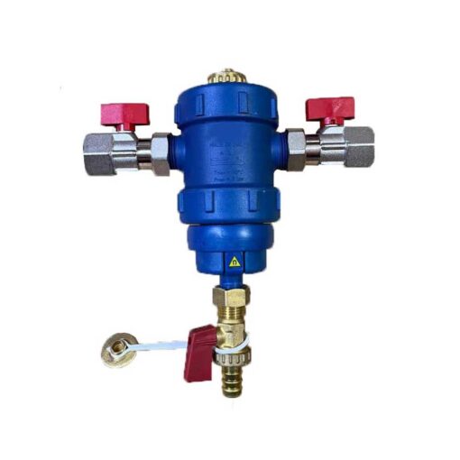 Filtru antimagnetita RTM de 3/4 cu robineti