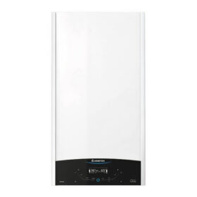 Centrala termica murala Ariston GENUS ONE+ System 24 kW, in condensare, doar încălzire, gaz natural + GPL, cu kit de evacuare RTM inclus