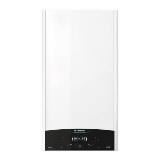 Centrala termica murala Ariston GENUS ONE+ System 24 kW, in condensare, doar încălzire, gaz natural + GPL, cu kit de evacuare RTM inclus