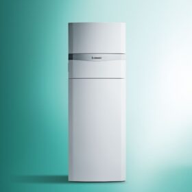 Centrala termica in condensare Vaillant ecoCompact VSC 306/4-5 boiler cu serpentina incorporat 150 litri