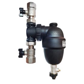 Filtru anti-magnetită Fernox TF1 Sigma cu lichid protector 500 ml+Robineti de 1" RTM