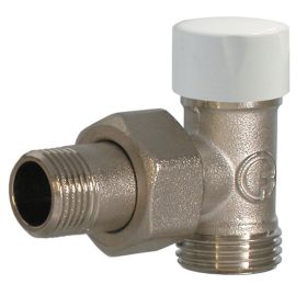 Robinet calorifer retur Fornara, 1/2" x 16mm, alama, filet interior