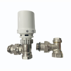 Alternative view of Set robinet cu cap termostatat Thera-6 si robinet retur 1/2", Honeywell, VTL3030ES15