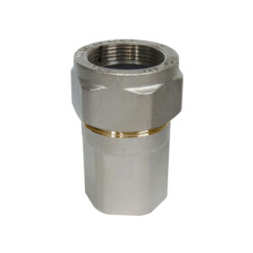 Mufa rapida din alama pentru teava FIER, 25 x 3/4" FI, RTM