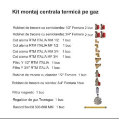 Alternative view of Pachet centrala termica in condensatie VAILLANT ecoTEC plus VUW 26 CS/1-5 – 21 kW Incalzire – 26.5 kW ACM si kit montaj complet RTM
