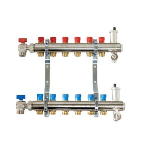 Set complet distribuitoare calorifere 1" X 3/4 X 11 cai