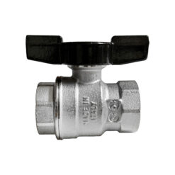 Robinet de trecere cu sfera si fluture 1/2" FF, RTM