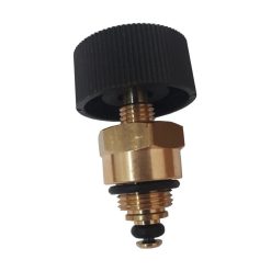 Robinet de încărcare pentru centrală termică Immergas, tija 37 mm, compatibil Eolo / Nike, alamă, RTM Ricambi