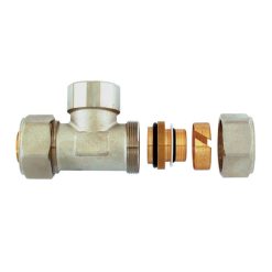 Teu multistrat feminin demontabil RTM, diametru 26 x 26 x 3.0 x 3/4"