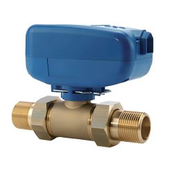 Vana de zona motorizata cu 2 cai RTM Ricambi, 230V, 1" cu olandez, cu releu și cablu Molex 6 pini