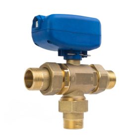 Vana de zona motorizata cu 3 cai XL RTM Ricambi, 230V, 1” cu olandez, cu releu și cablu Molex 6 pini